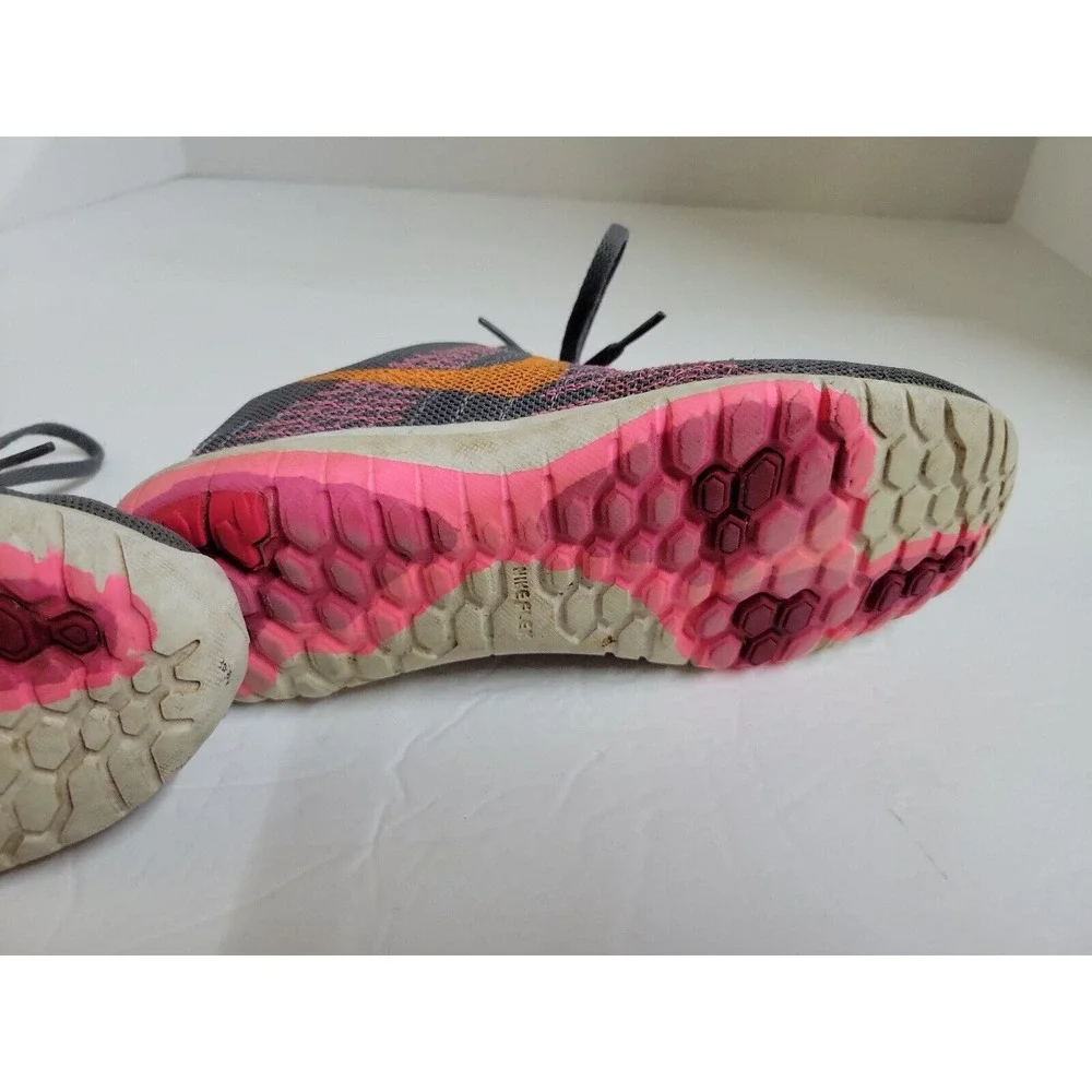 Nike Womens Flex Fury Shoes 705299-008 Gray Running Sneakers Sz 6.5
